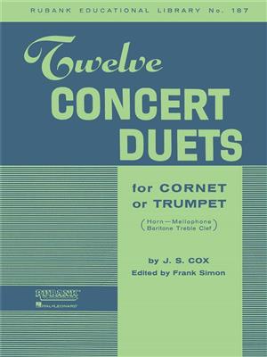 J.S. Cox: Twelve Concert Duets for Cornet or Trumpet: Solo de Trompette
