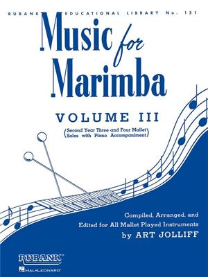 Art Jolliff: Music for Marimba - Volume III: Autres Percussions à Clavier