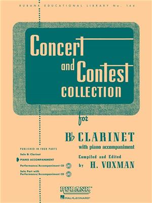 Concert And Contest Collection - Clarinet (PA): (Arr. Himie Voxman): Clarinette et Accomp.