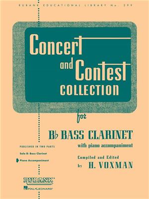 Concert And Contest Collection - Bas Clarinet (PA): (Arr. Himie Voxman): Clarinette et Accomp.