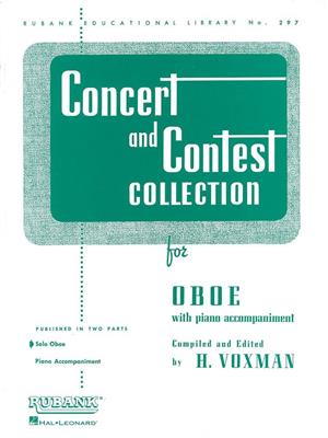 Concert And Contest Collection: Solo pour Hautbois