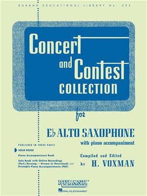Concert And Contest Collection: Saxophone Alto