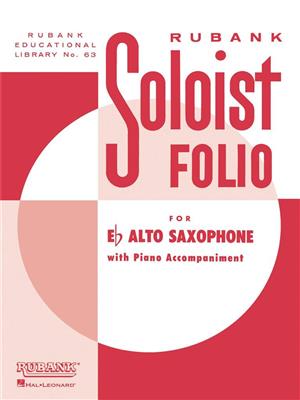 Soloist Folio: Saxophone Alto et Accomp.