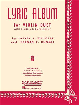 Lyric Album: (Arr. Harvey S. Whistler): Duos pour Violons