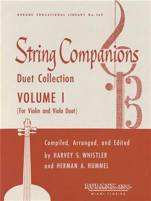String Companions, Volume 1: (Arr. Harvey S. Whistler): Duos pour Violons