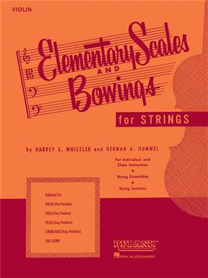 Elementary Scales and Bowings - Violin