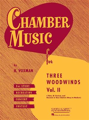 Chamber Music for Three Woodwinds, Vol. 2: Bois (Ensemble)