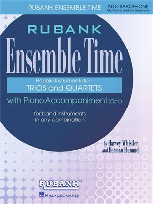 Ensemble time: (Arr. Harvey S. Whistler): Saxophones (Ensemble)