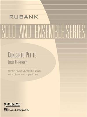 Leroy Ostransky: Concerto petite: Solo pour Clarinette