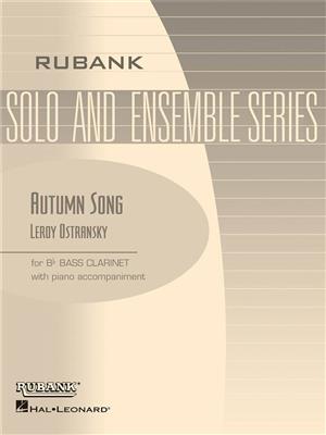 Leroy Ostransky: Autumn Song: Clarinette Basse