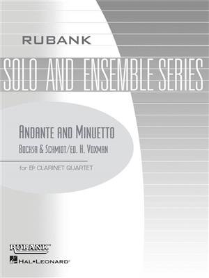 Robert Nicholas Charles Bochsa: Andante and Minuetto: (Arr. Himie Voxman): Clarinettes (Ensemble)