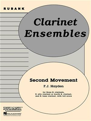 Franz Joseph Haydn: Second Movement from Symphony No. 100 (Military): (Arr. Clair W. Johnson): Clarinettes (Ensemble)