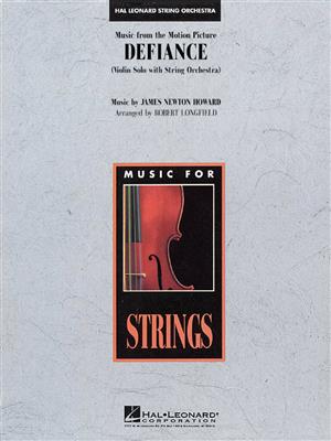 James Newton Howard: Music from Defiance: (Arr. Robert Longfield): Orchestre et Solo