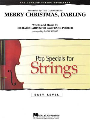 Frank Pooler: Merry Christmas, Darling: (Arr. Larry Moore): Orchestre à Cordes