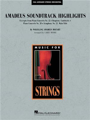 Wolfgang Amadeus Mozart: Amadeus Soundtrack Highlights: (Arr. Larry Moore): Orchestre à Cordes