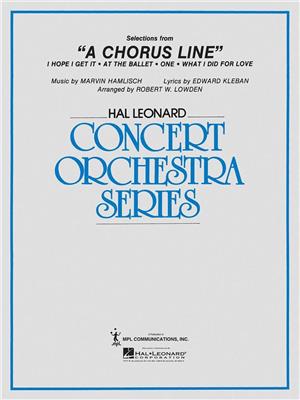 Selections from A Chorus Line: (Arr. Bob Lowden): Orchestre Symphonique