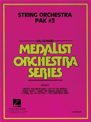 String Orchestra Pak #3: (Arr. Bruce Chase): Orchestre à Cordes