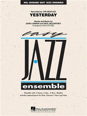 John Lennon: Yesterday: (Arr. Rick Stitzel): Jazz Band