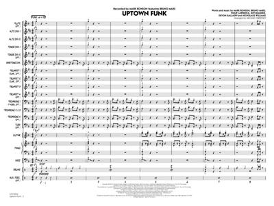 Bruno Mars: Uptown Funk: (Arr. Michael Sweeney): Jazz Band