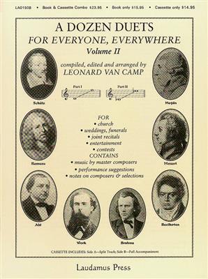 A Dozen Duets for everyone everywhere #2: (Arr. Leonard Van Camp): Duo pour Chant