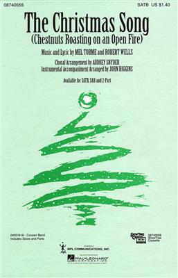 Mel Torme: The Christmas Song: (Arr. Audrey Snyder): Chœur Mixte et Accomp.