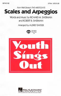 Richard M. Sherman: Scales and Arpeggios: (Arr. Audrey Snyder): Voix Hautes et Piano/Orgue