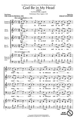Philip W. J. Stopford: God Be in My Head: Chœur Mixte A Cappella