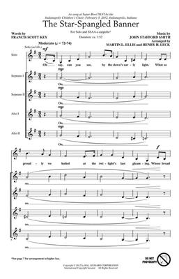 The Star Spangled Banner: (Arr. Henry Leck): Voix Hautes A Cappella