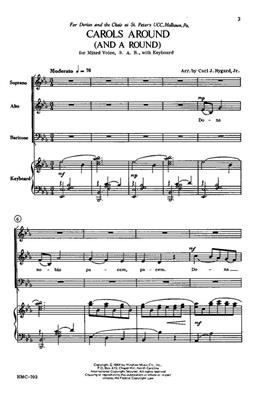 Carols Around (And A Round): (Arr. Carl Nygard): Chœur Mixte et Piano/Orgue