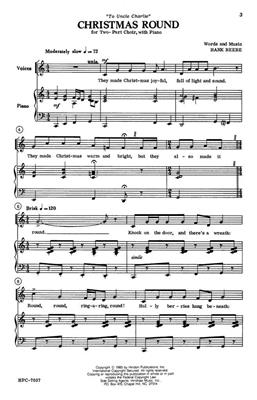 Hank Beebe: Christmas Round: (Arr. Hank Beebe): Voix Hautes et Piano/Orgue