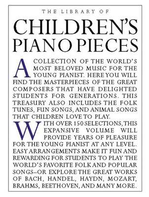The Library of Children's Piano Pieces: (Arr. Amy Appleby): Solo de Piano
