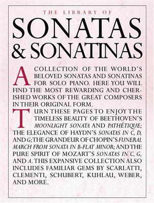 The Library of Sonatas and Sonatinas: (Arr. Amy Appleby): Solo de Piano