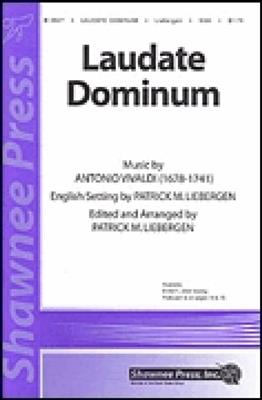 Antonio Vivaldi: Laudate Dominum: (Arr. Patrick M. Liebergen): Voix Hautes et Accomp.