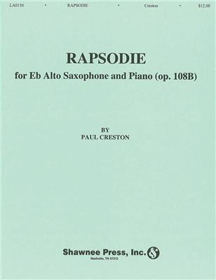 Paul Creston: Rapsodie: Saxophone Alto