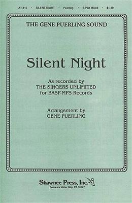 Silent Night: (Arr. Gene Puerling): Chœur Mixte et Accomp.