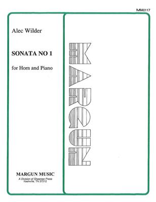 Alec Wilder: Sonata No. 1 for Horn and Piano: Cor Français et Accomp.