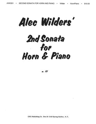 Alec Wilder: Sonata No. 2 for Horn and Piano: Cor Français et Accomp.