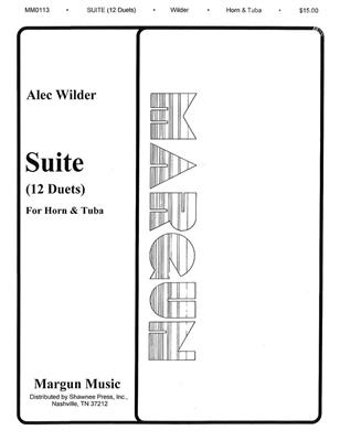 Alec Wilder: 12 Duets for Horn and Tuba: Duo pour Vent Mixte