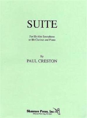P. Creston: Suite for Saxophone Quartet: Saxophones (Ensemble)