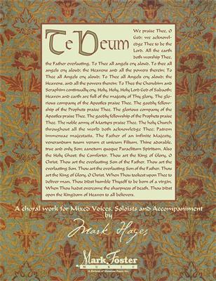 Mark Hayes: Te Deum: Chœur Mixte et Piano/Orgue