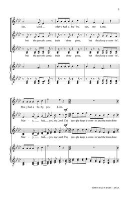Ludwig van Beethoven: Mary Had a Baby: (Arr. Philip Kern): Voix Hautes A Cappella