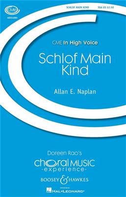 Allan Naplan: Schlof Main Kind (A Yiddish Lullaby): Voix Hautes et Piano/Orgue