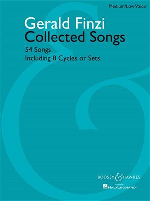 Collected Songs(54) Medium: Chant et Piano