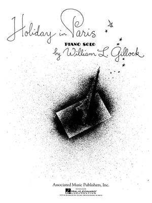 William Gillock: Holiday in Paris: Solo de Piano