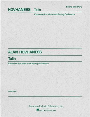 Alan Hovhaness: Talin Concerto: Alto et Accomp.