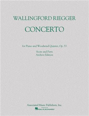 Wallingford Riegger: Concerto for Piano and Woodwind Quintet, Op. 53: Bois (Ensemble)