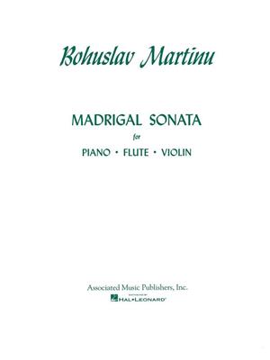 Bohuslav Martinu: Madrigal Sonata: Ensemble de Chambre