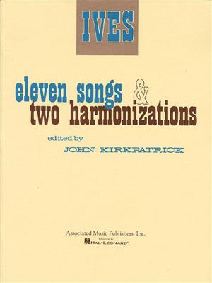 11 Songs and 2 Harmonizations: Chant et Piano