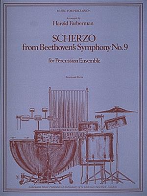 Ludwig van Beethoven: Scherzo from Beethoven's Ninth Symphony: Percussion (Ensemble)