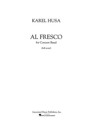 Karel Husa: Al Fresco: Orchestre d'Harmonie